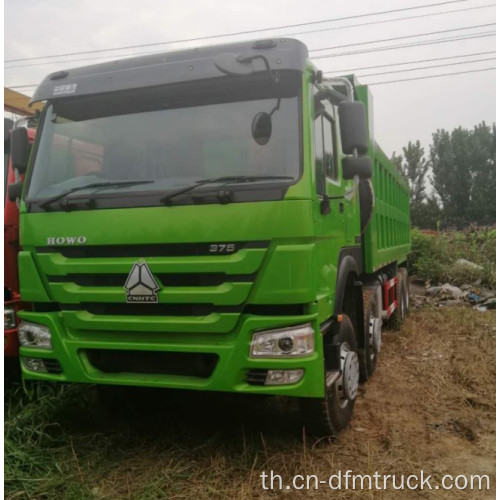 ใช้ 8x4 RHD 375HP Tipper Trucks Dump truck